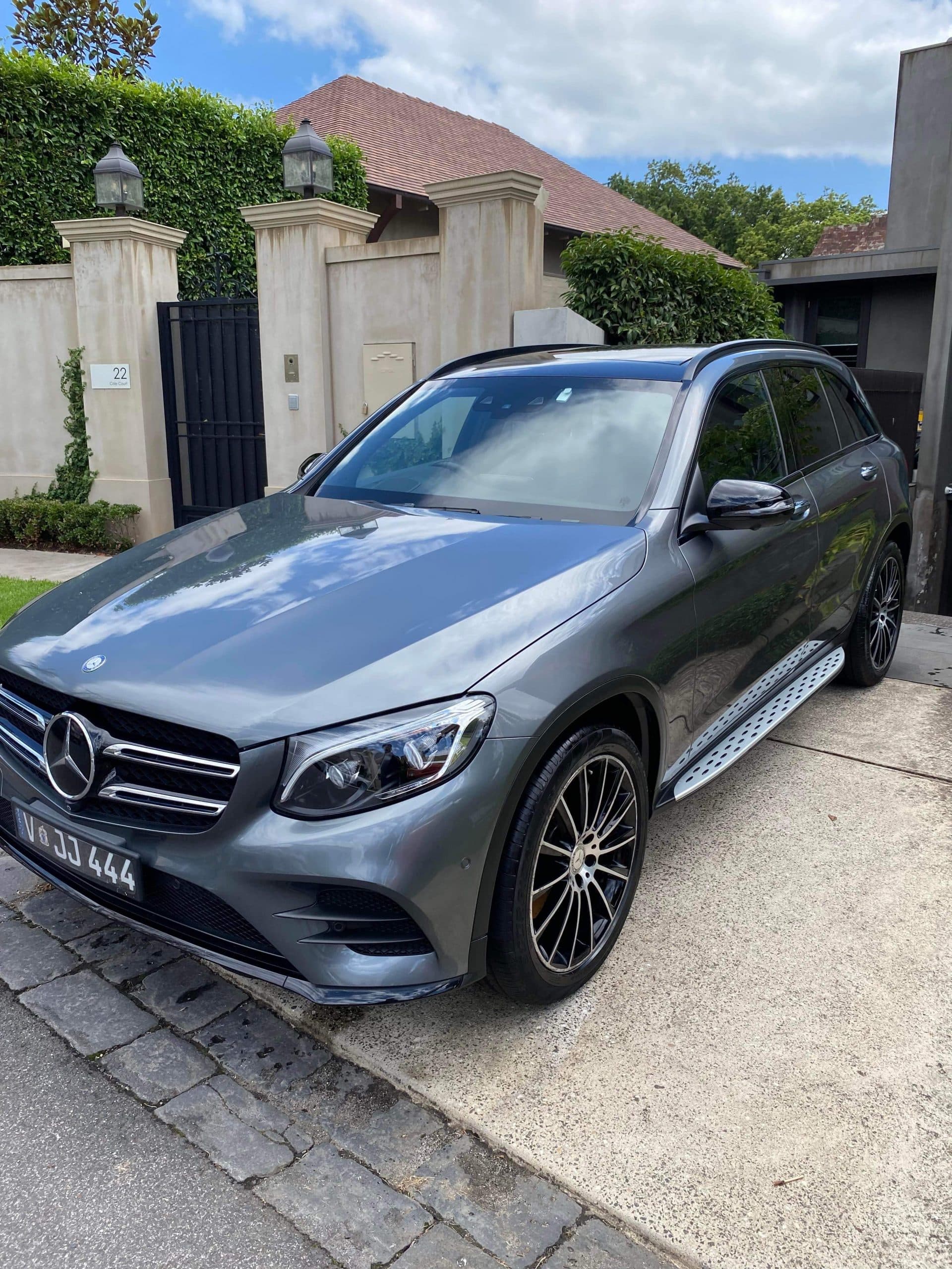Mercedes-Benz GLC after a detail