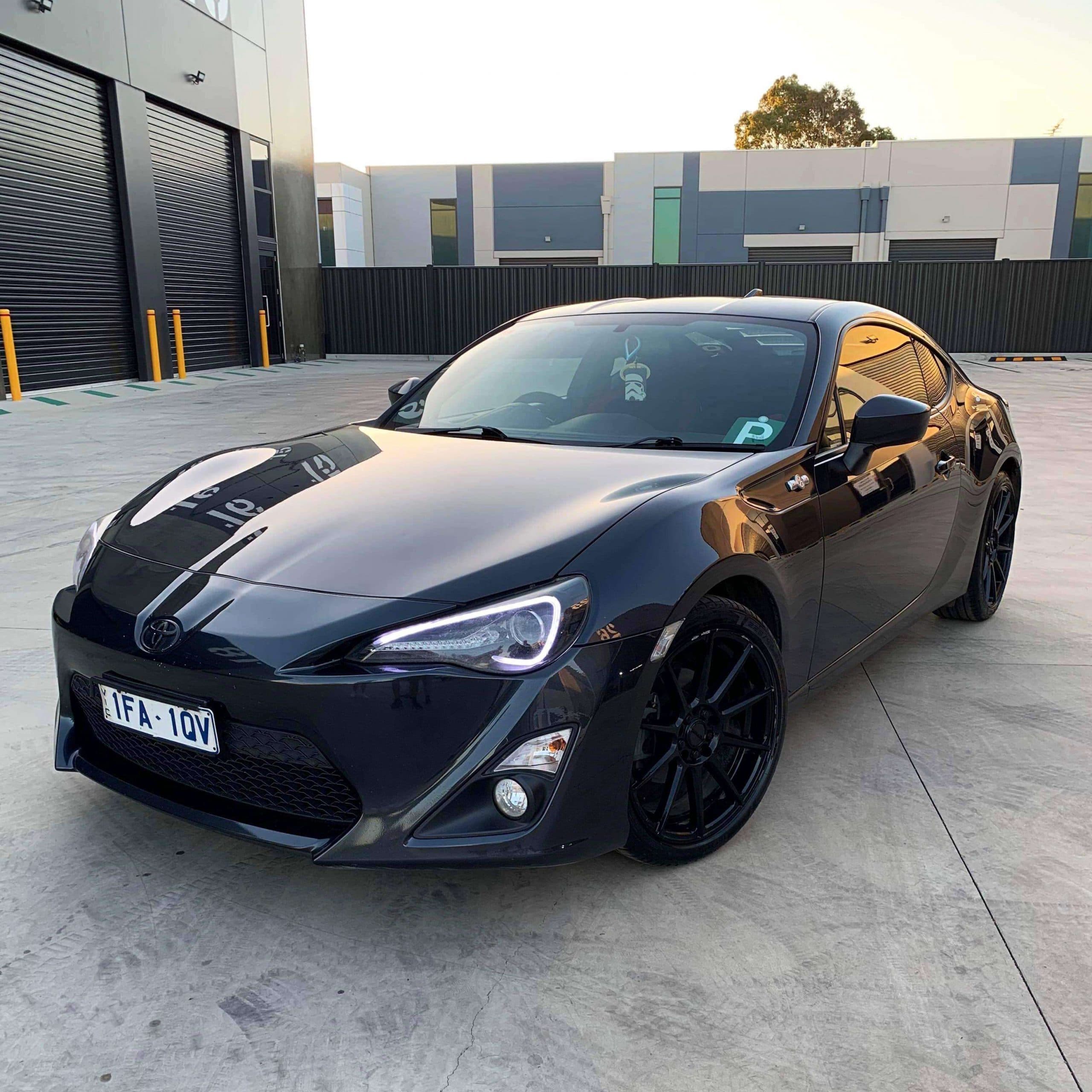 Ceramic coated paintwork