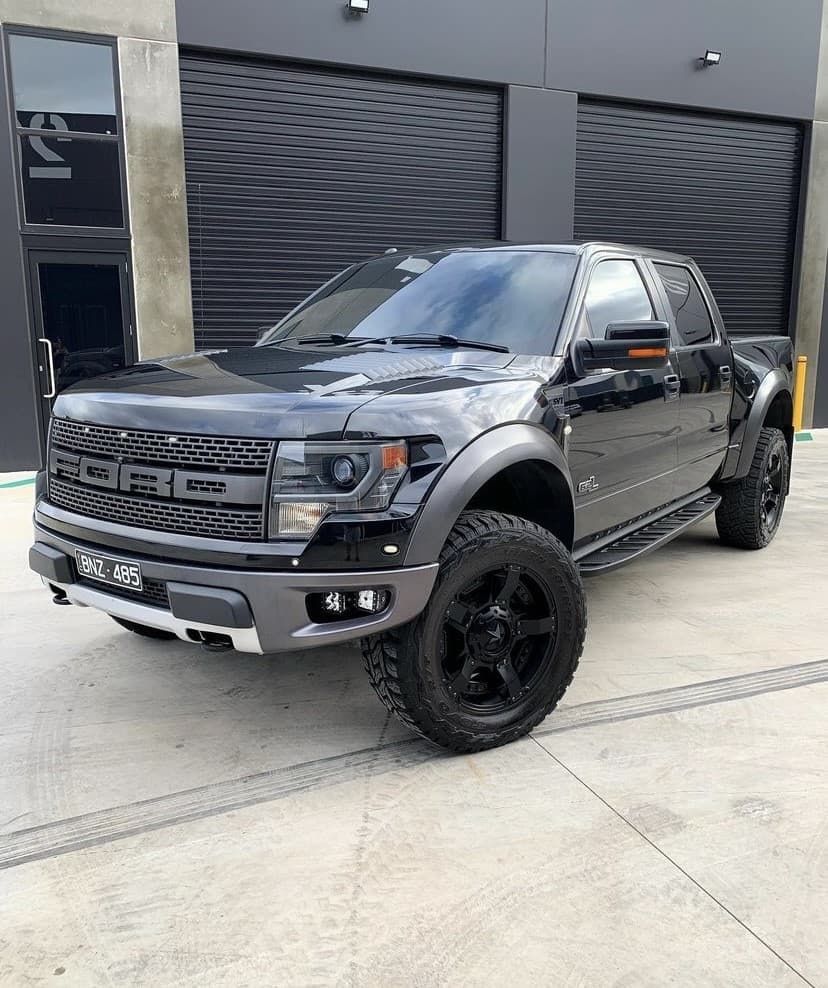 Ford Raptor after a detail